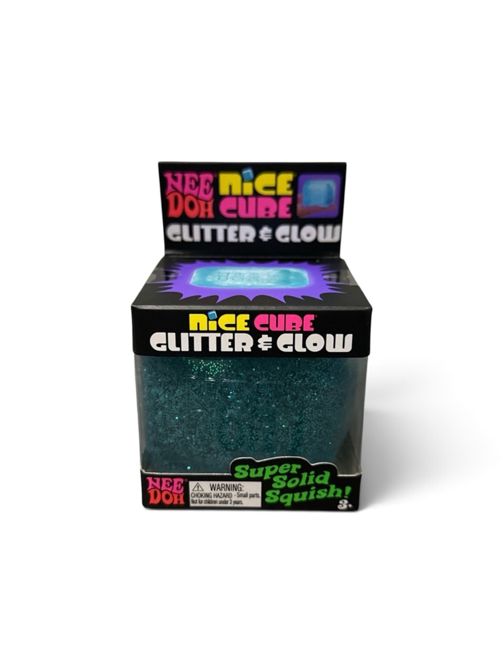 Needoh Nice Cube Glitter & Glow